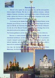 English Worksheet: Moscow