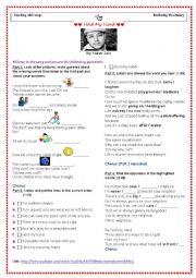 English Worksheet: Hold My Hand  By Maher Zain