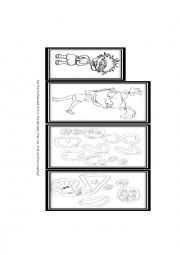 English Worksheet: What are they wearing?