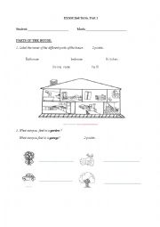 review parts of the house and parts of the town