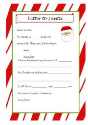 Letter to Santa