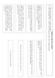 English Worksheet: What happened? - Past simple 