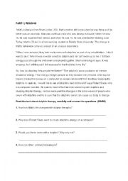 English Worksheet: helping others