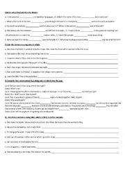 English Worksheet: Relatives Clauses