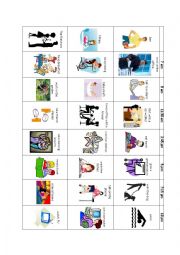 English Worksheet: past continuous activity