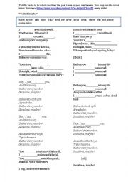 English Worksheet: Call Me Maybe