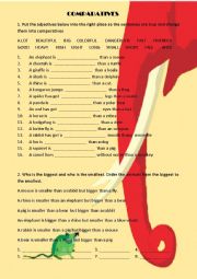 Animal Comparatives