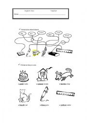 English Worksheet: Colour