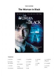 Movie worksheet -The woman in black