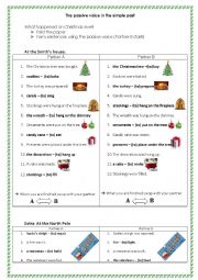 Partner activity - Passive voice - Christmas