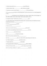 English Worksheet: Words invented by Shakespeare 