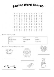 Easter word search