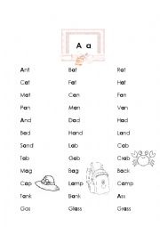 English Worksheet: phonic