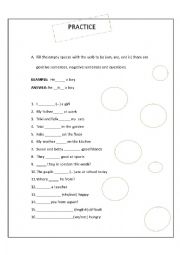 Simple present tense and auxiliar Do activity