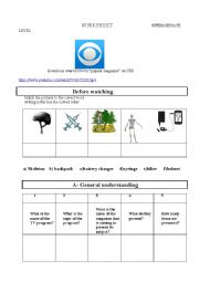 English Worksheet: Inventions awards