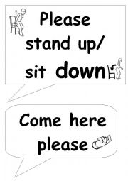 Classroom commands 