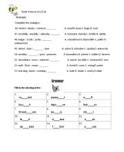 English Worksheet: General vocabuary