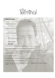 English Worksheet: The Terminal