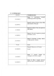 English Worksheet: Activities program for elementary students 