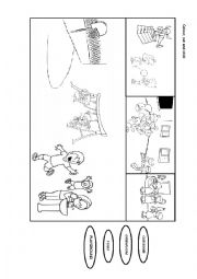 English Worksheet: My school