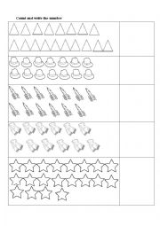 number worksheet