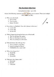 English Worksheet: The Dumbest Idea Ever - Quiz
