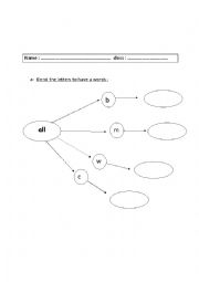 English Worksheet: practice writing 
