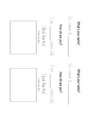 English Worksheet: vocabulary included