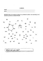 English Worksheet: Big numbers