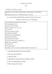 English Worksheet: The Spiderwick Chronicles - Part 1