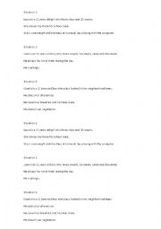 English Worksheet: Giving advice