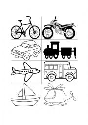 Means of transport flashcards