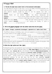 English Worksheet: language test 2