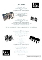 English Worksheet: Hello, Goodbye By The Beatles