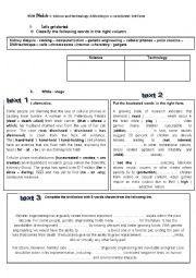 revision for module 4 science and technology