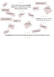 English Worksheet: Third Conditional Speaking Practice