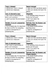 English Worksheet: Alternative ways of consuming