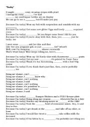 English Worksheet: Tacky