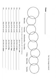 English Worksheet: The Hungry Caterpillar