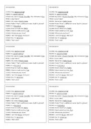 English Worksheet: Basic Conversation