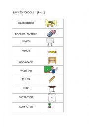 school vocabulary