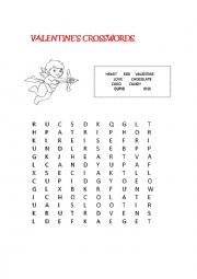 Valentines Crosswords