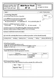 level 2 : mid-term test 2