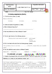 English Worksheet: 7th form Mid term test 2