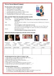 Never Been Kissed worksheet