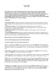 English Worksheet: Tv Show