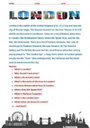 English Worksheet: London