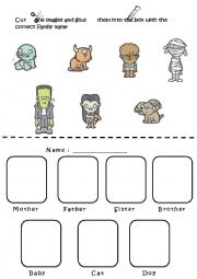 Monster Family Tree