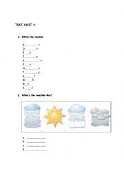 Revision months-seasons-weather