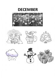 English Worksheet: christmas vocabulary 